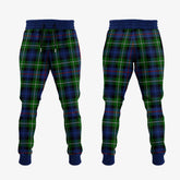 MacKenzie Modern Tartan Crest Jogger Sweatpants